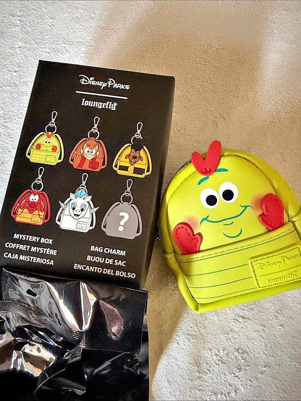 Disney Parks Loungefly Mini Backpack Mystery Bag Charm - Heimlich from A Bug’s L